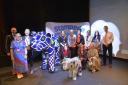Weldmar Hospice and Wild in Art teams at the launch night in Bridport