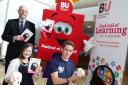 The launch of Bournemouth University's Festival of Learning website at the Talbot Campus