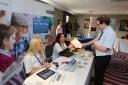 The Daily Echo Jobsfair at The Premier Inn in Bournemouth. Nationwide stand