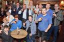 Beer-loving custodians raise their glasses in world record attempt