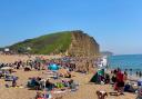 Thousands of residents flocked to West Dorset over the bank holiday weekend Picture: West Bay Coastguard
