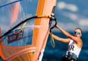 Emma Wilson is fourth in the women's RS:X             Picture: SAILING ENERGY/WORLD SAILING