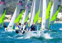 Ed Stubbs and Noah Kenny competed for Lyme at the Feva World Championships in Italy