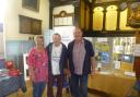 Bridget Bolwell, Roz Copson, a trustee of Harmony and Cllr Dave Bolwell