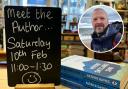 Meet the author event in Inspired By shop in Bridport with Patrick Davies