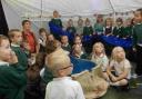 The Bridport Primary pupils