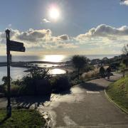 Lyme Regis taken on New Year's Eve 2020 by Jane Souter