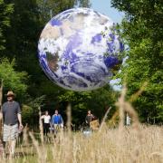 Luke Jerram's 'Gaia' installation will be held on the Symondsbury Estate  Picture: Activate