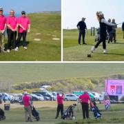 Bridport and West Dorset Golf Club put on a fundraising event to support a two-year-old girl who suffered a stroke Picture: Bridport and West Dorset Golf Club