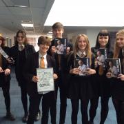 Theatre day at Colfox - Year 10 students Alice, Ava, Roland, Fin, Kara, Sophie and Gracie   Picture: Colfox Academy