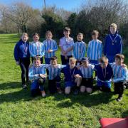 St Catherine’s won the Bridport tag rugby festival 					          Pictures: BRFC
