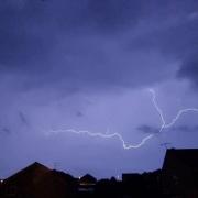 Lightning over Weymouth by Owen Morgan (Echo Camera Club)