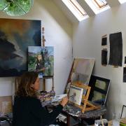 Thorncombe artist Helen Lloyd Elliot will be competing for Landscape Artist of the Year 2023 on Sky Arts