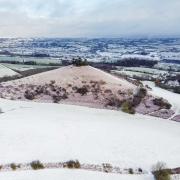 Colmers Hill in the snow