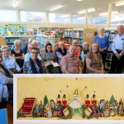 A talk on 'wonderful' murals created in the 1930s which are protected in a west Dorset library was a 'delight'.