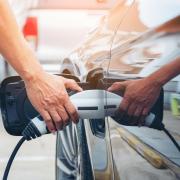 A stock image of an electric vehicle charging. Image: Newsquest