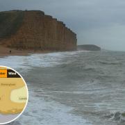 West Bay is set to be battered by the winds from Storm Isha