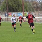 Aleeshea Rowland scored a hat-trick on debut for Bridport Ladies