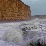 DRAMATIC SCENE: The West Dorset coast has been the star of Broadchurch