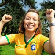 Erica Karouk is supporting Brazil