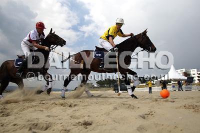 Event to launch the 2010 British Beach Polo Championships. 

