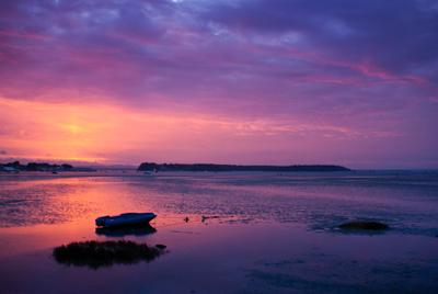 Spectacular sunset over Poole Harbour, taken by Kasia Nowak.