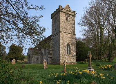 Parish church of St Mary, Tarrant Crawford. Taken by Mike Searle of Boscombe.
