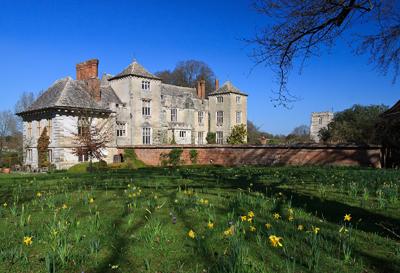 Cranborne Manor House and parish church. Taken by Mike Searle of Boscombe.
