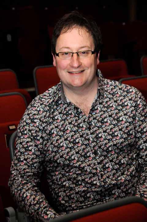 Broadchurch writer Chris Chibnall at a sneak preview of ITV drama Broadchurch held at Bridport Arts Centre on 2 February, 2012. Picture: Graham Hunt.