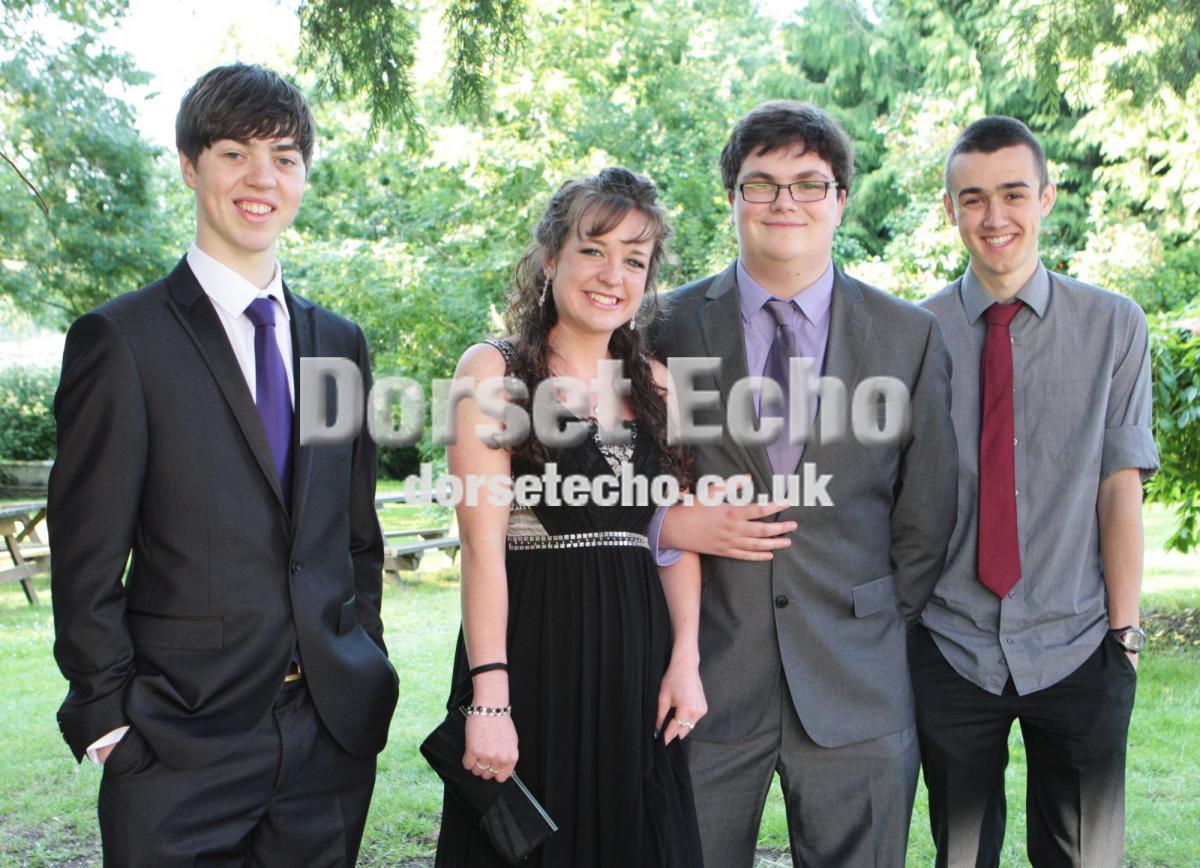 Students dressed to impress at their sixth form ball