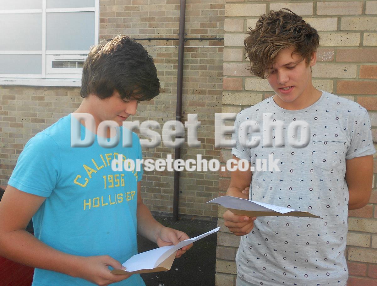 Beaminster School GCSE students Bradley Mullins Year 10 and Olly Mullins August 2013