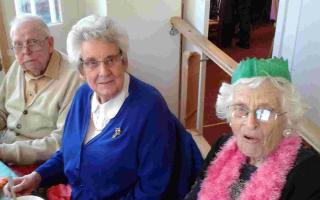 Residential home welcomes special guests at Christmas lunch