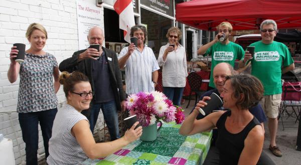 West Dorset Macmillan Coffee Morning 2014. Pictures Maisie Hill