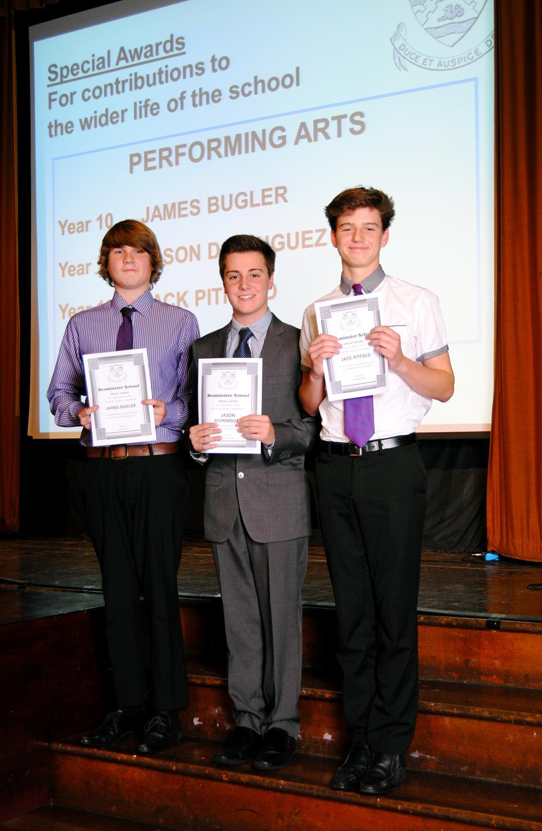 Beaminster School Awards 2014