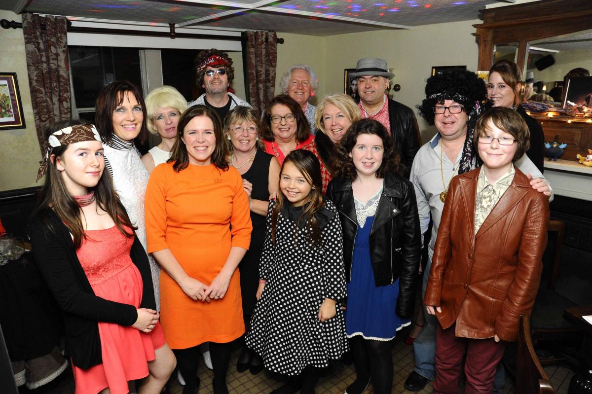 New Year's Eve in Bridport - Carol Hatch 50th birthday party at The George - Picture: Graham Hunt Photography