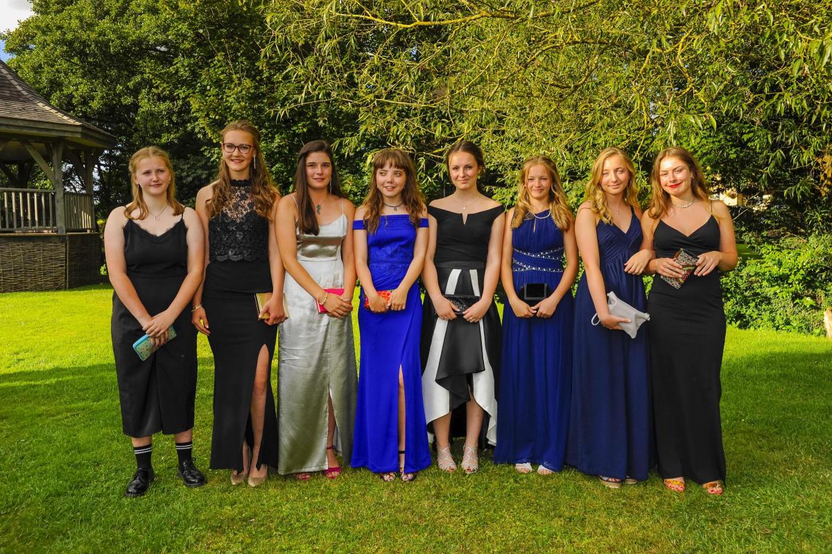 Ruby Andrews, Charlotte Chadwick, Maisie Spong, Rose Joyce, Niamh Wright, Maria Sage, Ella Rapley and Polly Howarth-Yates, Pictures: GRAHAM HUNT PHOTOGRAPHY