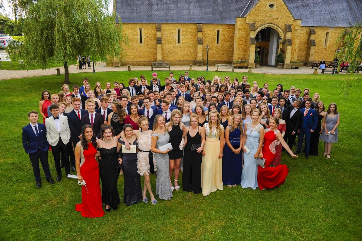 Group picture at the Woodroffe School Year 11 Prom 2017, Pictures: GRAHAM HUNT PHOTOGRAPHY
