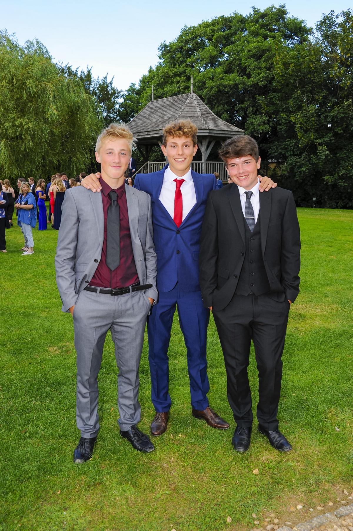 Josh Rawlins, Liam Turley and Jack Howarth, Pictures: GRAHAM HUNT PHOTOGRAPHY