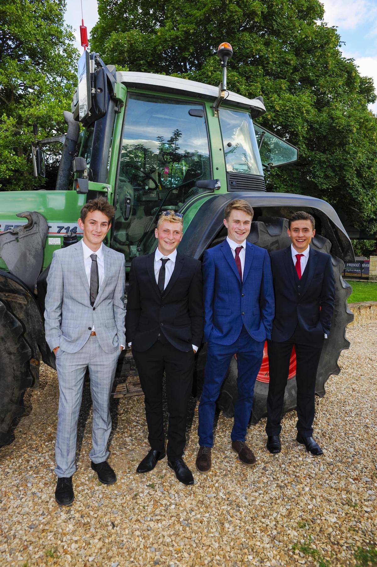 Brett Currall, Matthew Batten, Tom Day and Zach Wilton, Pictures: GRAHAM HUNT PHOTOGRAPHY