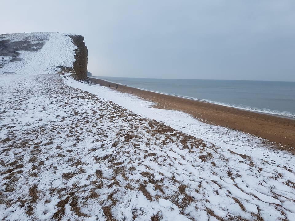 Snow in West Dorset 