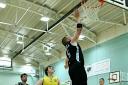 MVP Craig Sorrell on the fast break in the win against Weymouth                                                                                                                  Picture: EMILY CARR