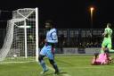 Abdulai Baggie finished City off with a superb goal in the 84th minute 						             Pictures: MARK PROBIN