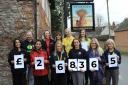 £268,365 was raised for the charities    Picture: Hall & Woodhouse