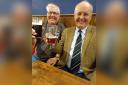 Beerex Chairman Ellis Ford and Cleeves Palmer from Palmers Brewery Picture: Beerex
