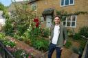 Philip Smith standing in his award-winning garden. Image: Dobbies