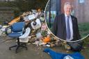 David Sidwick has called for tougher fines to tackle fly-tipping