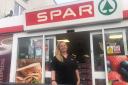 Megan Hewlett, staff member at SPAR said she has never seen a policeman since she started six months ago