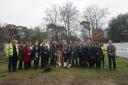 The ground breaking ceremony took place on Friday morning at the site in Alumhurst Road.