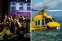The Bridport Musical Theatre Company and Dorset and Somerset Air Ambulance both received money thanks to the carnival