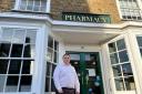 Mike Hewitson - owner of Beaminster Pharmacy